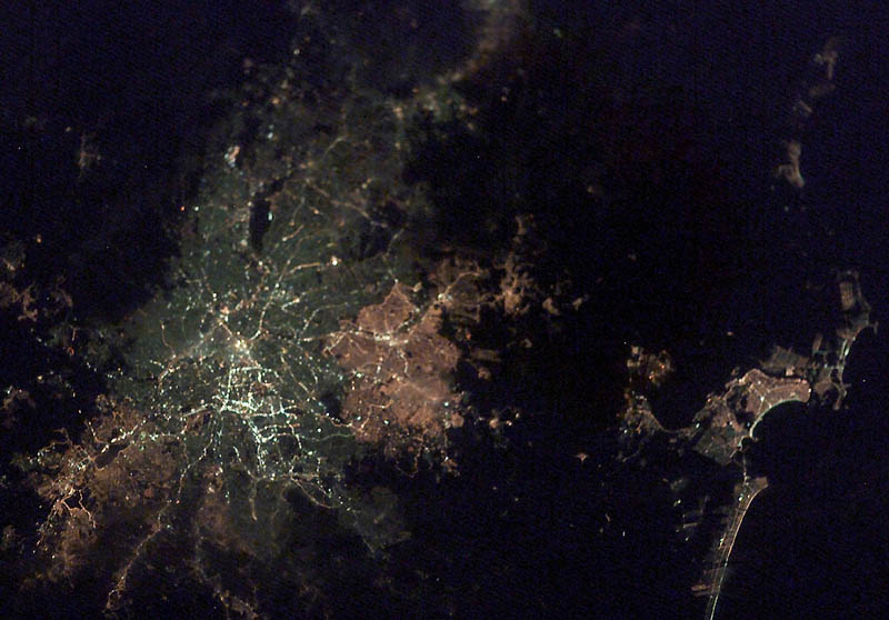 Сан-Паулу из космоса