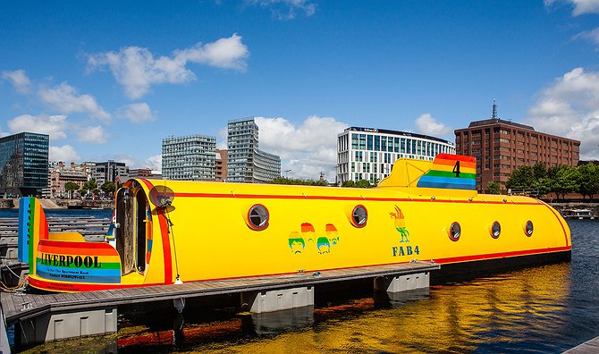 Yellow Sub Liverpool - Вы можете жить в Желтой подводной лодке