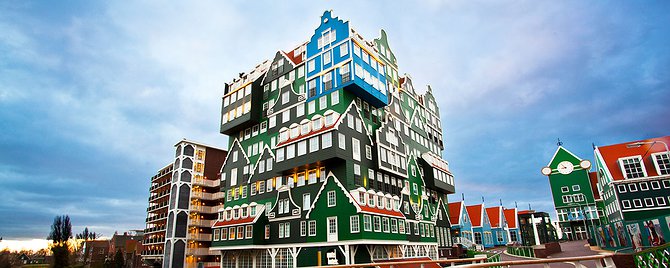 Inntel Zaandam - Самый привлекательный отель Амстердама